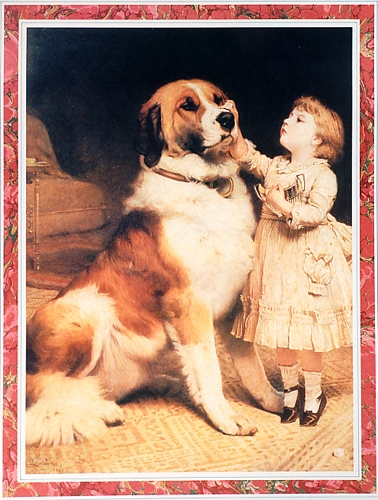 Saint bernard and - st.,