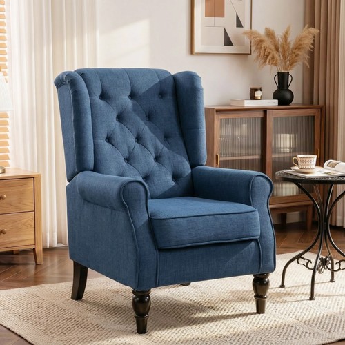 Retro accent chair wingback - retro,