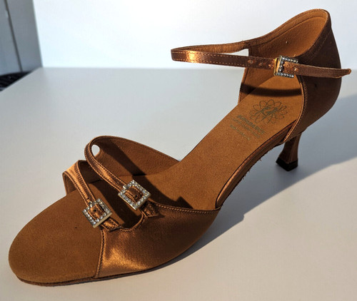 Supadance dark tan satin - , latin