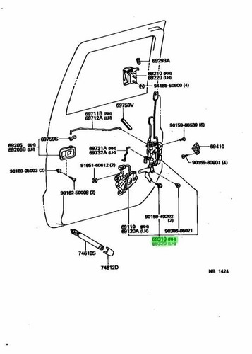 New genuine toyota mega - genuine,