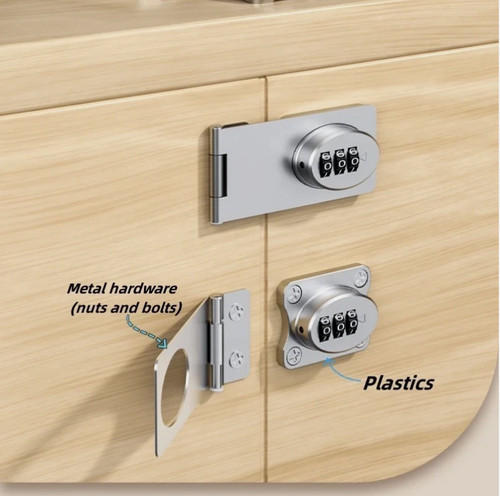 Cabinet lock keyless - cabinet,