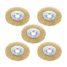 5 Pcs 4-Inch Wire Wheel Brush