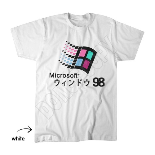Windows logo t - 98, t-shirt