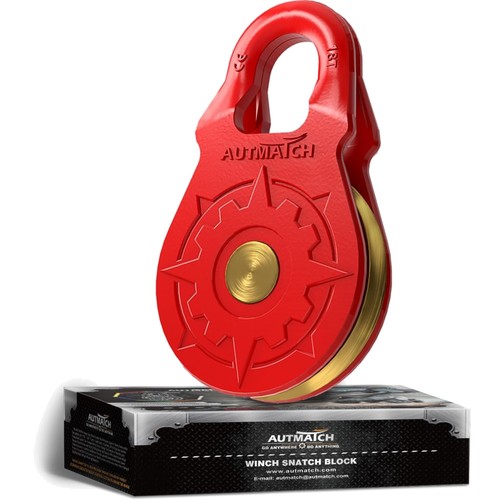 Autmatch winch snatch block - winch, 18