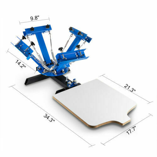 Color station silk - 4-color, 1-station