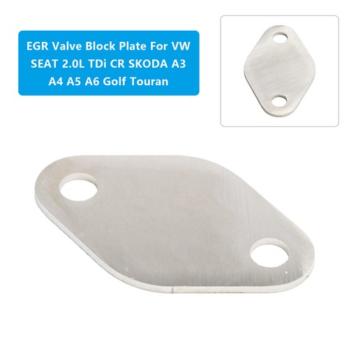 Egr valve deletd plate - deletd, for