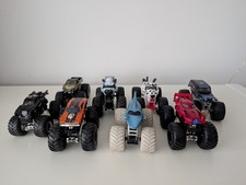 Hot Wheels Monster Truck And Monster Jam Truck Diecast Bundle X 8