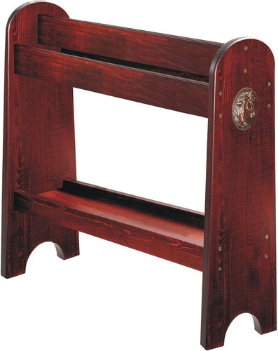 Pine wood saddle rack - wood, |