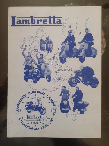 Lambretta club italy flyer - lambretta, of