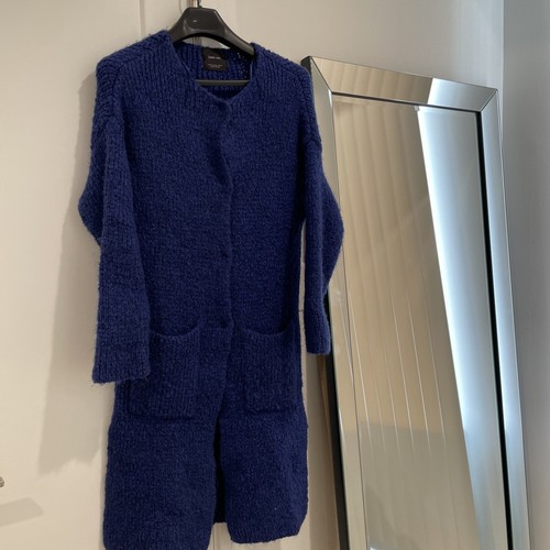 Zara knit blue sweater - blue,