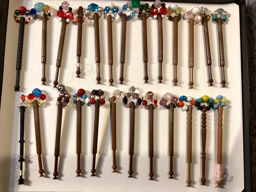 Lace making bobbins - lace,