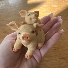Mother And Child Pig Ornament