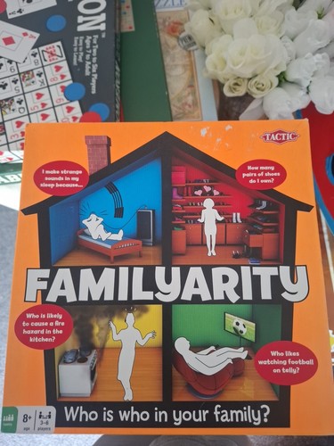 New familyarity board game - familyarity,