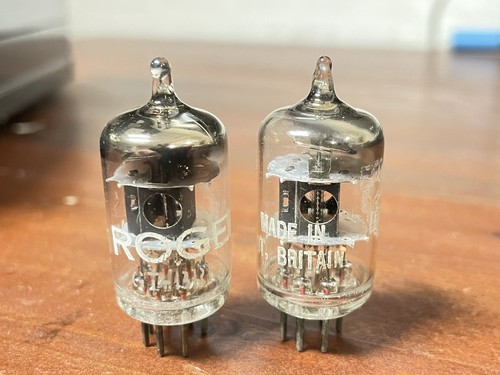 Mullard 6ak5 ef95 tube pair - mullard,