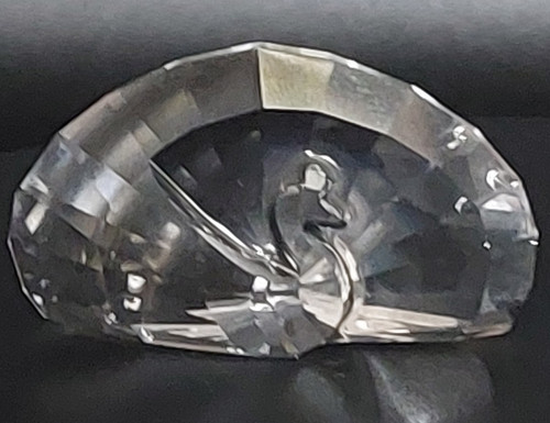 Swarovski peacock paperweight - swarovski,