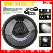 2x LED Motorcycle Hi/Lo