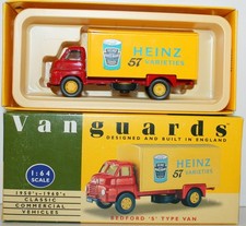 VANGUARDS 1/64 VA8000 BEDFORD S TYPE VAN HEINZ