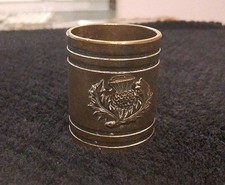 Scottish Thistle Mini Brass