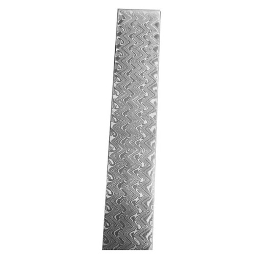 Damascus steel billet - 1x,