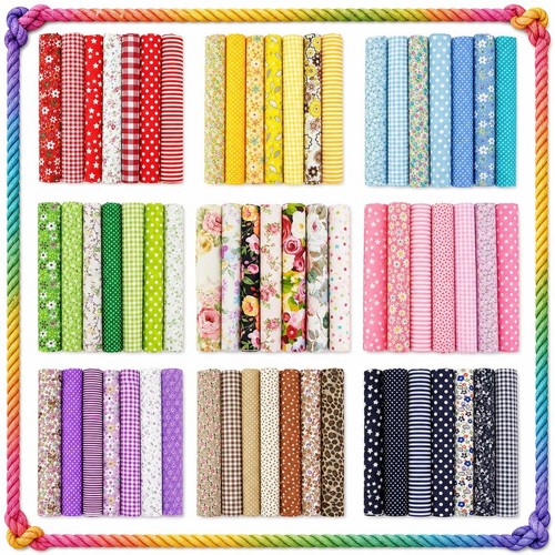 7pcs mixed cotton - 7pcs, fabric