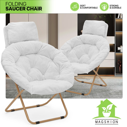 Pcs foldable saucer lounge - 2,