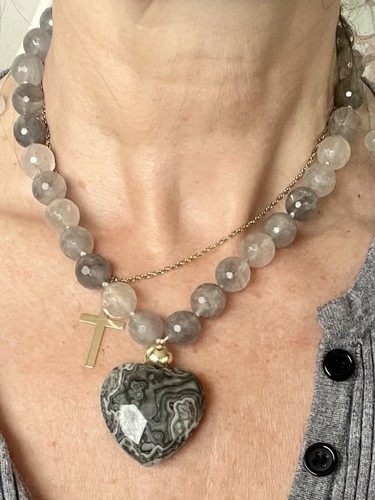 Lola rose dark grey agate - lola,