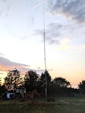 MAP Winch  2-BTO  tilt over antenna mast support  Amateur radio CB  sirio i max