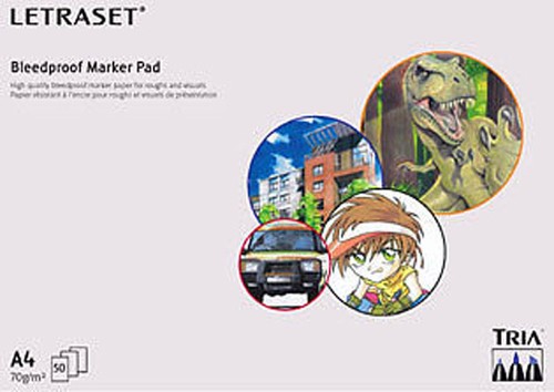 Letraset bleedproof marker - a4,