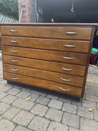 Architects plan chest drawers - ,