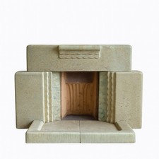 Original Art Deco Fireplace
