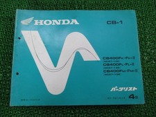 CB-1 Parts List, 4th Edition