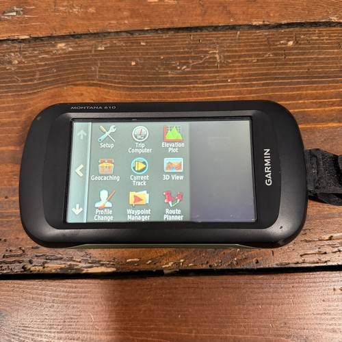 Garmin montana 610 - garmin, handheld