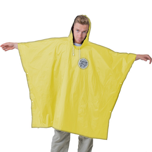 Reusable rain poncho - reusable,