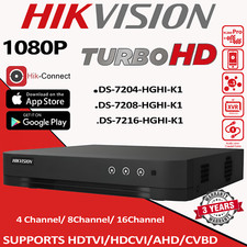 HIKVISION DVR 4 8 16 CH TURBO