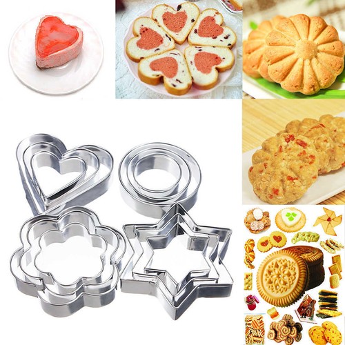 Pcs stainless steel cookie - stainless,
