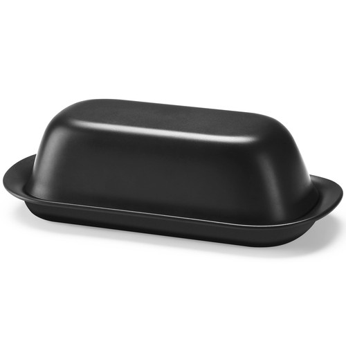 Butter dish with lid keeper - butter,