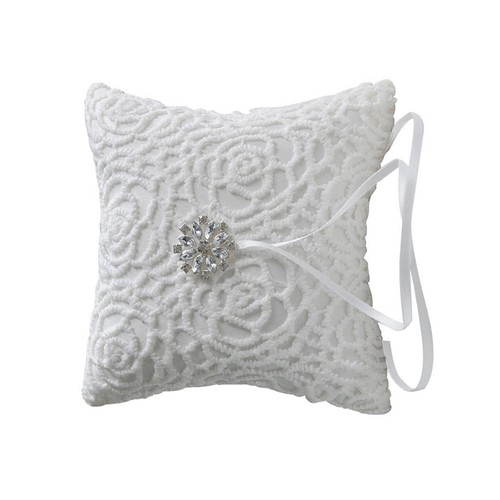 Chic lace ring pillow - chic,