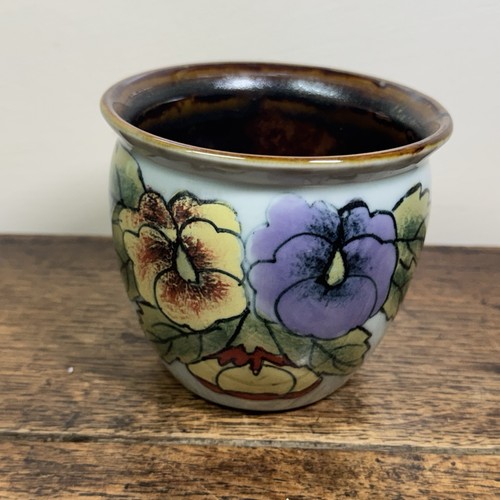 Vintage small hand painted - hand,