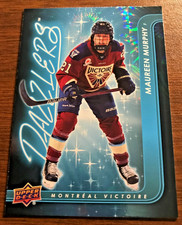 2024-25 Upper Deck PWHL blue Dazzlers trading card of Maureen Murphy (DZ-5)