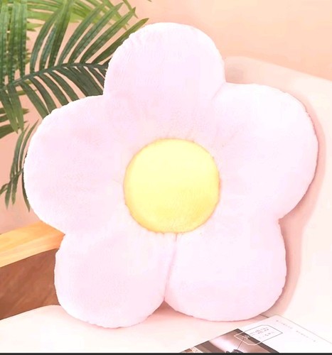 Flower shaped pink plush - 2x,
