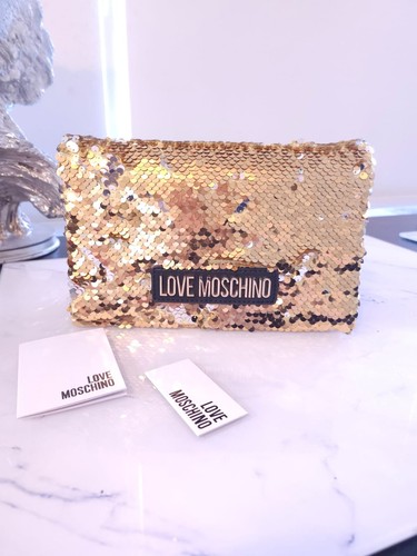 Love moschino bag gold - love,