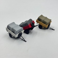Сollection of trailers (3pcs) scale 1/87 (H0)