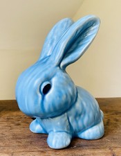 FLAXMAN WARE WADE HEATH SNUB NOSE BLUE RABBIT 1930’s Art Deco