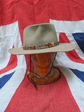 Vintage Akubra Pure Fur Felt Hat – Made in Australia, Size 56cm