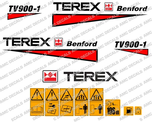 Terex benford tv900 roller - terex,