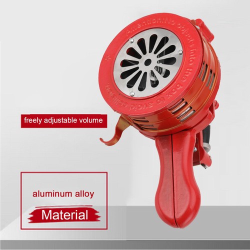 Hand crank siren horn - crank,