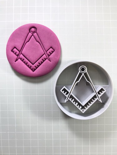 Masonic square compass - square, |