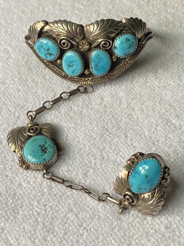 Vintage navajo sterling - sterling, silver