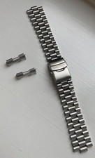SEIKO 22mm PRESIDENT style stainless steel Seiko watch Bracelet with connectors