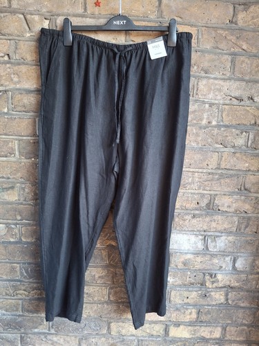 New ladies black linen - ladies,
